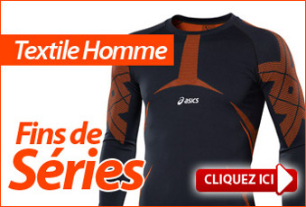 vetement running asics