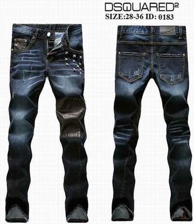 correspondance taille jean dsquared